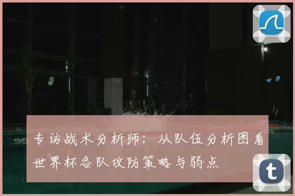 专访战术分析师:从队伍分析图看世界杯各队攻防策略与弱点